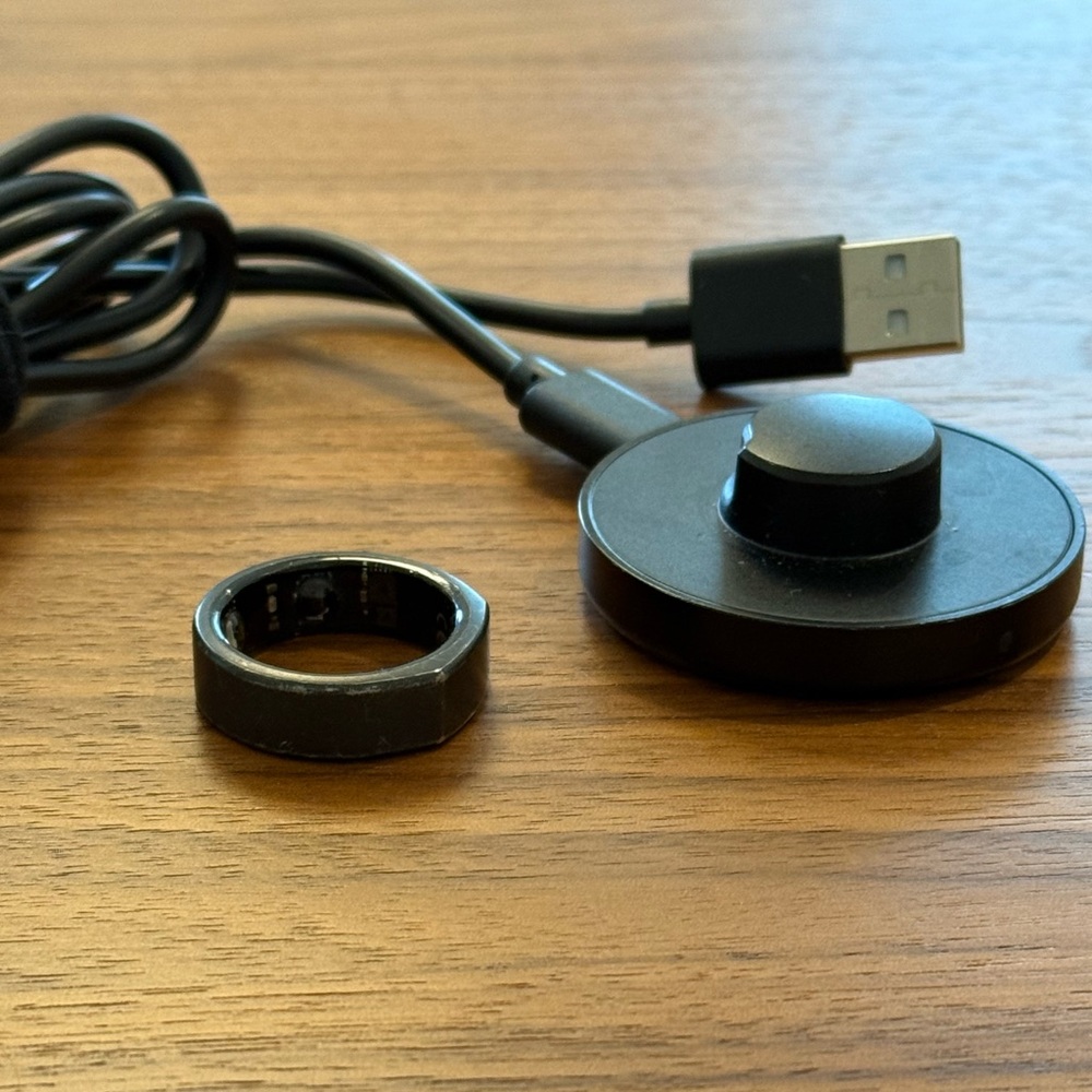 Gen 3 Oura Horizon Ring- Size 11- Stealth Black